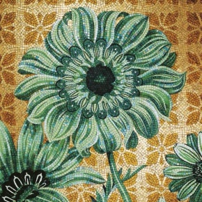 мозаичный декор  sicis sunflower